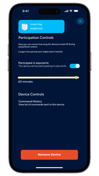 EQ App Refresh - Wiser device settings