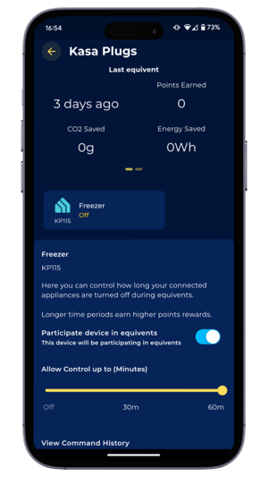 EQ App Screens